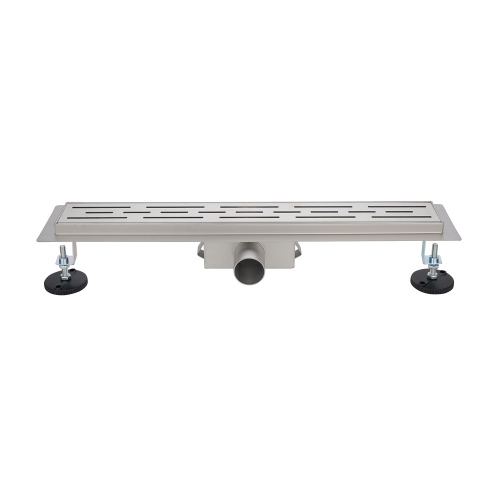 картинка Душевой лоток AZARIO 700 мм, D40(50), металлическая перфорированная решетка, металлический желоб, комбинированный затвор (AZT2FT01700) от магазина Сантехстрой