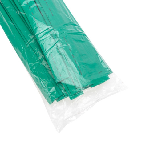 картинка Трубка термоусаживаемая ТУТ 18,0/9,0мм,  зеленая,  упаковка 50 шт.  по 1м,  PROconnect от магазина Сантехстрой