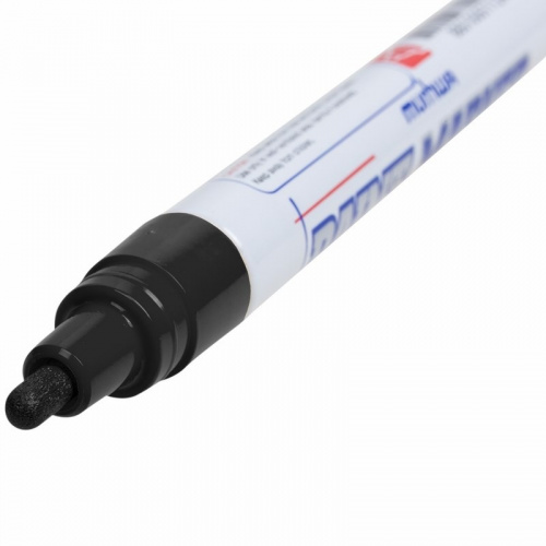 картинка Маркер-краска 4мм,  нитрооснова,  черный MunHwa от магазина Сантехстрой