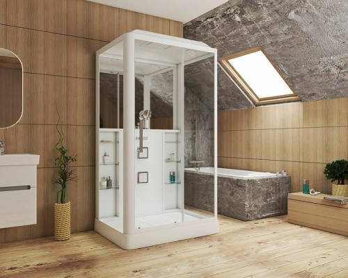 картинка Душевая кабина Grossman 120x90 GR127R с гидромассажем от магазина Сантехстрой