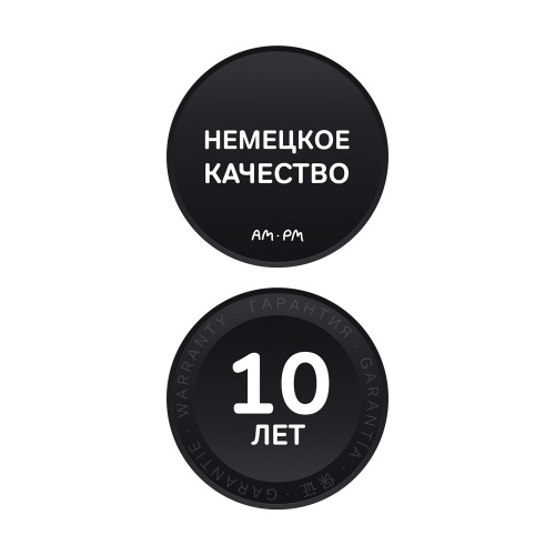 фото f85a10522 x-joy touchreel смеситель д/ванны/душа нажимной, чёрный