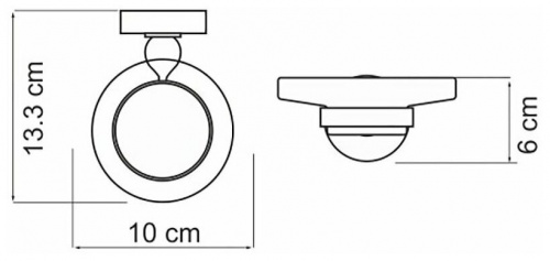 картинка Мыльница WasserKraft K-85029/K-69029/K-77029 от магазина Сантехстрой