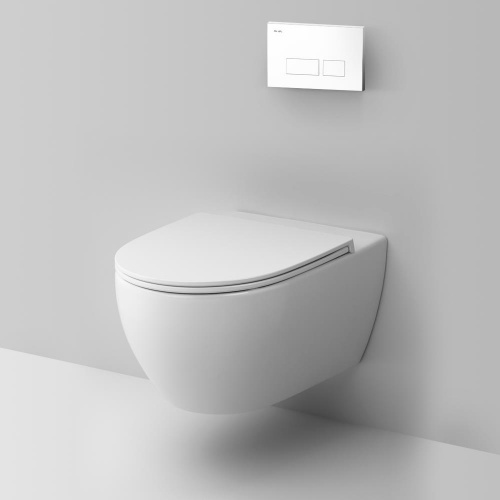 картинка IS47001.111700 Комплект инсталляция с клав Pro S белый с подв унит Awe FlashClean с сид м/лифт от магазина Сантехстрой