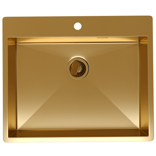 картинка Кухонная мойка Reflexion Iseo RX2260GD брашированное золото от магазина Сантехстрой