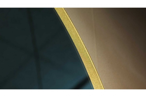 картинка Зеркало c подсветкой Art&Max Sanremo AM-San-1000-DS-F-Gold от магазина Сантехстрой