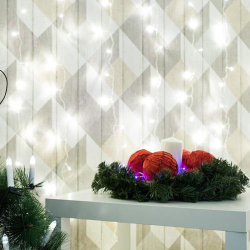 картинка Еловый венок NEON-NIGHT Ø 60см,  ПВХ от магазина Сантехстрой