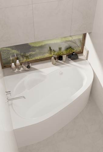 картинка Ванна Katrina асимметричная правая 170х110 от магазина Сантехстрой