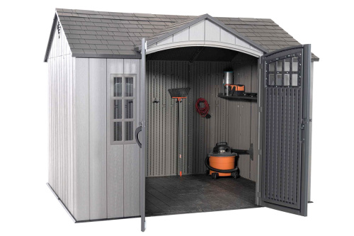 картинка Lifetime, США Сарай пластиковый Woodlook 10*8 от магазина Сантехстрой