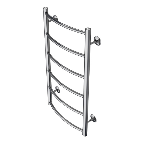 картинка Полотенцесушитель водяной AZARIO VERONA 400/800 6 секций, нижнее/диагональное подключение, 1/2", хром (AZ04148) от магазина Сантехстрой