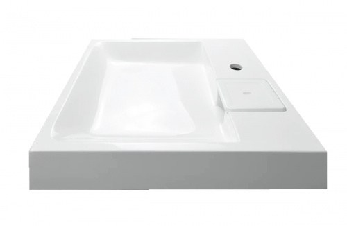 картинка Раковина подвесная Azario Element 595х490х75 литьевой мрамор, белая (CS00082280) от магазина Сантехстрой