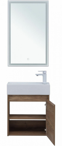 картинка Комплект мебели Aquanet 302530 Коричневый от магазина Сантехстрой