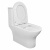 картинка Унитаз - моноблок AZARIO Terni 670x350x760 горизонтальный слив, быстросъемное сиденье микролифт (AZ-8618) от магазина Сантехстрой