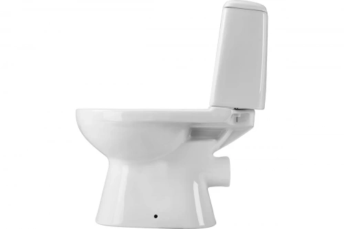 картинка Унитаз-компакт SANTEK 1.WH30.2.415 ЦЕЗАРЬ стандарт 2-режима, дюроsoft-close, тонкое 00000059828 от магазина Сантехстрой