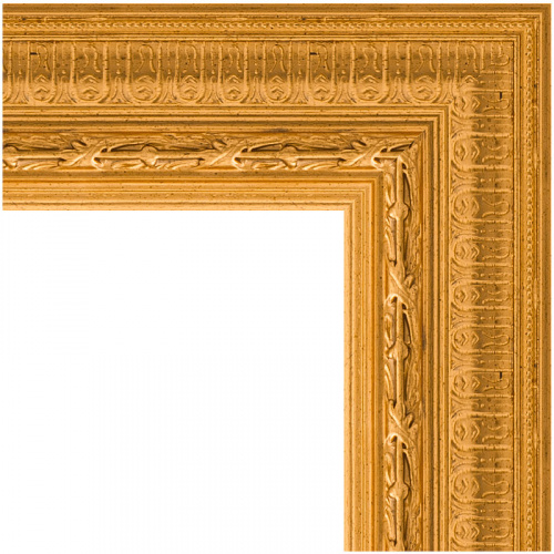 картинка Зеркало Evoform Exclusive-G 85х85 BY 4310 с гравировкой в багетной раме - Сусальное золото 80 мм от магазина Сантехстрой