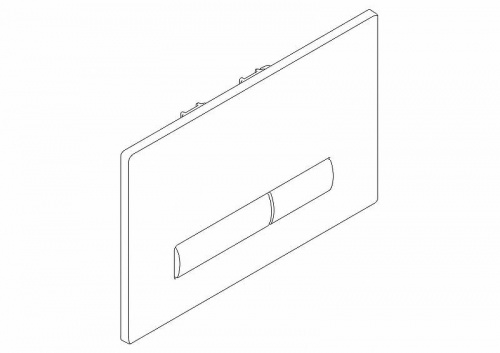 картинка Клавиша смыва BelBagno Genova BB022-GV-ORO Золото от магазина Сантехстрой