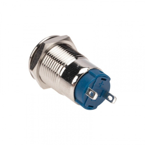 картинка Кнопка антивандальная Ø12 Фикс (2с) OFF-ON выпуклая (A12-B2) REXANT от магазина Сантехстрой