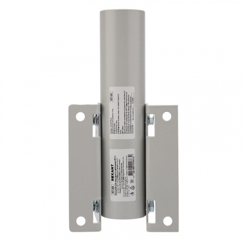 картинка Кронштейн накладной / под бандажную ленту с переменным углом белый (230х150х150, Ø 57) REXANT арт. 607-302; 607-304; от магазина Сантехстрой