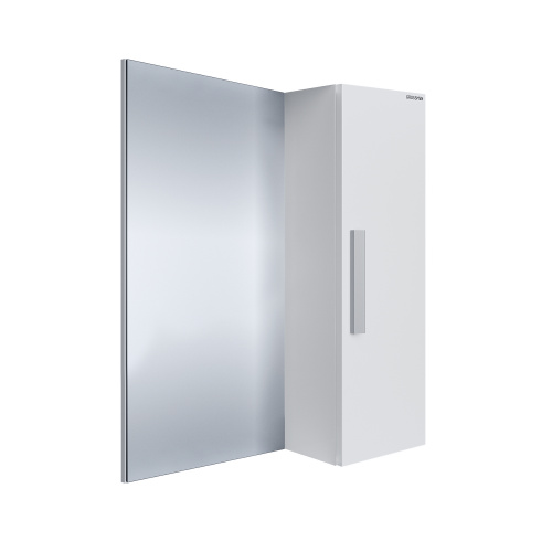 картинка Шкаф-зеркало "НЕО-70 см" универсал. белый от магазина Сантехстрой