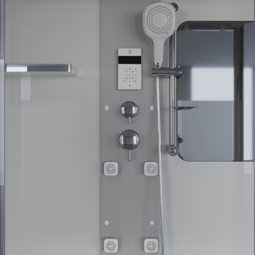 картинка Душевая кабина Niagara Ultra NG-3170-01 (170х75х220) высокий поддон(56см),стекло матовое,4 места от магазина Сантехстрой