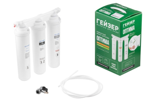 картинка Фильтр Гейзер Оптима для мягкой воды (без крана) от магазина Сантехстрой