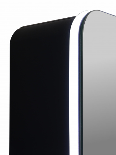 картинка Зеркало-шкаф "Reflection Black LED" 560х850 RF2001BL от магазина Сантехстрой