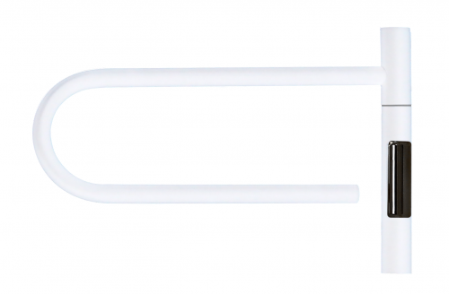 картинка Полотенцесушитель электрический Vincea VTD-1P1WE 39x25, белый, таймер от магазина Сантехстрой