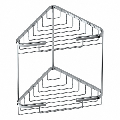 картинка Полочка-решетка угловая 2-х ярусная 20 cm ARTWELLE 4129 от магазина Сантехстрой