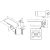 картинка F0H85A800 X-Joy TouchReel, гигиенический набор со смесителем для душа с полкой, держателем туалетной от магазина Сантехстрой