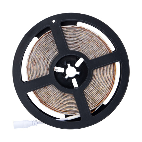 картинка Комплект светодиодной ленты 5 м с блоком питания IP65, теплое белое свечение 3000 К LAMPER от магазина Сантехстрой