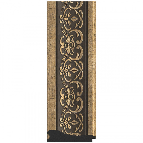 картинка Зеркало Evoform Definite 83х63 BY 3064 в багетной раме - Вензель серебряный 101 мм от магазина Сантехстрой