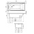 картинка W72A-150-070W-A2 Ванна акриловая spirit 150x70, без слива/перелива от магазина Сантехстрой