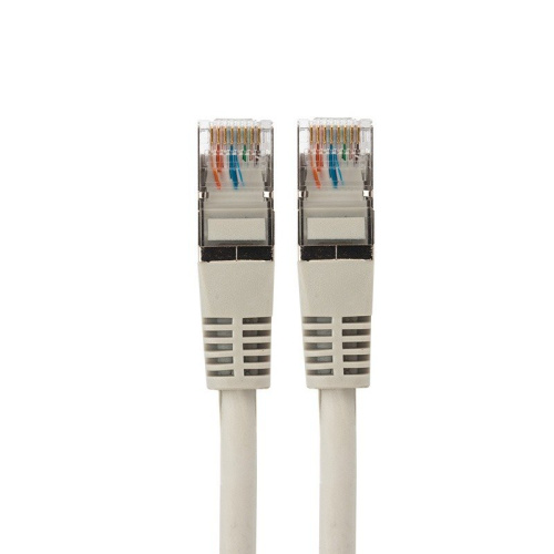 картинка Шнур коммутационный,  патч-корд U/UTP RJ45-RJ45, CAT 5e,  LSZH серый,  2м REXANT от магазина Сантехстрой