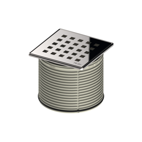 картинка TECE Декоративная решетка quadratum 100 х 100 м с монтажным элементом, сталь от магазина Сантехстрой