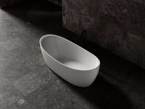 картинка Ванна Solid Surface Vincea VBT-6S03MW, белый матовый от магазина Сантехстрой