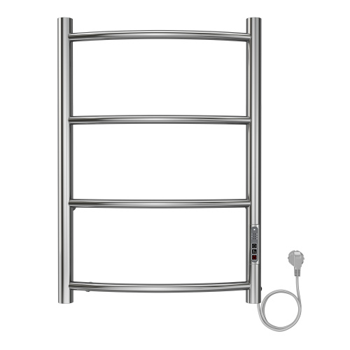 картинка Полотенцесушитель электрический AZARIO VERONA 400/600 4 секции, диммер справа, хром (AZ04846) от магазина Сантехстрой
