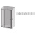 картинка Душевая дверь Ravak Pivot PDOP2-110 03GD0101Z1 профиль Белый ручка Белая стекло Transparent от магазина Сантехстрой
