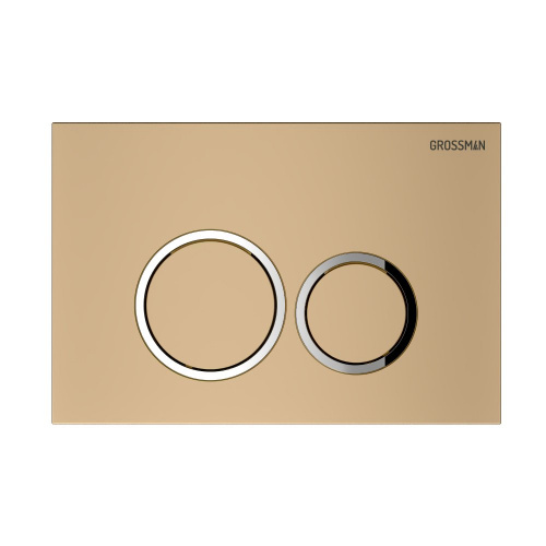 картинка Комплект 2 в 1: инсталляция GROSSMAN 900.K31.01.000+клавиша смыва Galaxy 700.K31.01.310.310 зол мат от магазина Сантехстрой