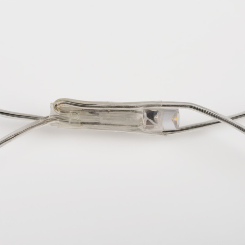 картинка Гирлянда Сеть 1,5х1,5м,  прозрачный ПВХ,  150 LED ТЕПЛЫЙ БЕЛЫЙ от магазина Сантехстрой
