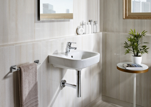 картинка Раковина Roca DEBBA 550x440х170 мм, уст.компл., белая (7.3279.9.500.Y) от магазина Сантехстрой