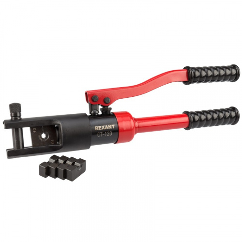 картинка Пресс гидравлический REXANT CT-120 (ПГР-120) для наконечников 10-120 мм² от магазина Сантехстрой