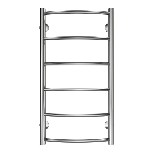 картинка Полотенцесушитель водяной AZARIO VERONA 400/800 6 секций, нижнее/диагональное подключение, 1/2", хром (AZ04148) от магазина Сантехстрой