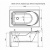 картинка Акриловая ванна Aquanet West 120x70см 205558 от магазина Сантехстрой