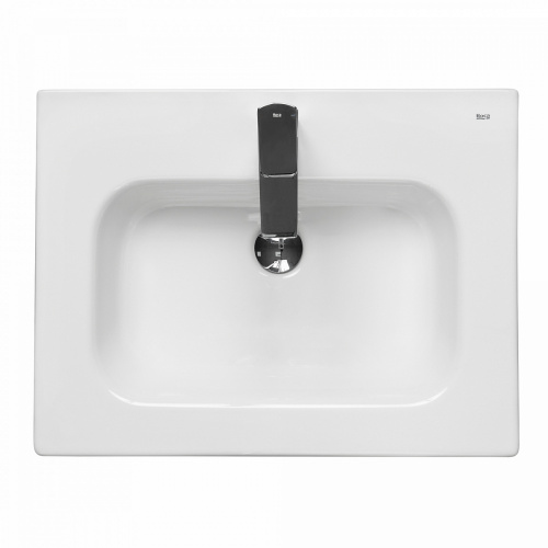картинка Раковина Roca VICTORIA-N UNIK 600 мм., белая (7.3279.9.E00.0) от магазина Сантехстрой