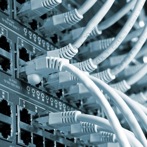 картинка Кабель витая пара, F/UTP,  CAT 5е, PVC,  4PR,  24AWG, INDOOR, SOLID,  серый,  305 м PROconnect от магазина Сантехстрой