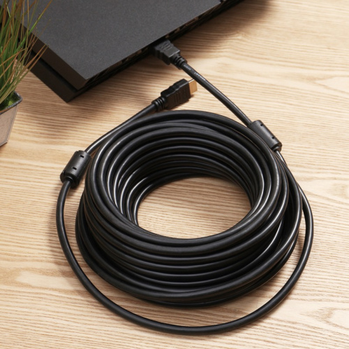 картинка Кабель HDMI - HDMI 1.4, 15м,  Gold REXANT от магазина Сантехстрой