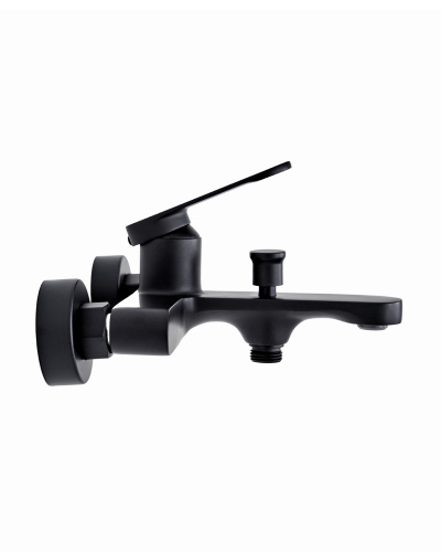 фото orange vesper m10-100b однозахватный смеситель для ванны/душа, без аксессуаров, черный