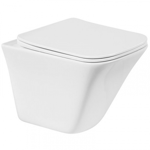 картинка Сиденье для унитаза BelBagno Marmi BB052SC Белое с Микролифтом от магазина Сантехстрой