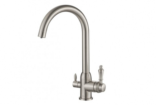 картинка Смеситель для кухни ZORG sh 723 satin Хром от магазина Сантехстрой