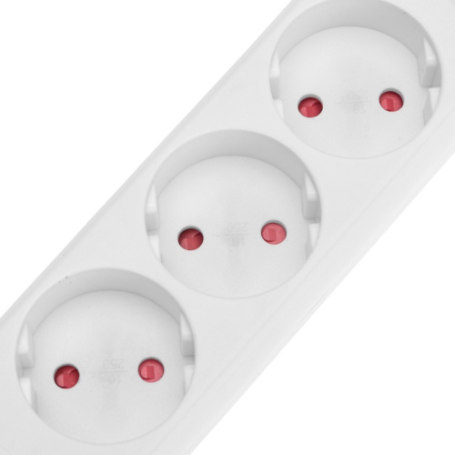 картинка Удлинитель STANDARD 3 гнезда,  3м,  2х1,0мм²,  б/з,  белый REXANT от магазина Сантехстрой