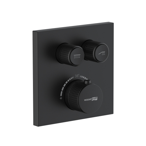 фото new elbe 7448 thermo термостатический смеситель для ванны и душа